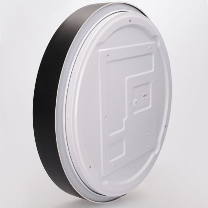 Brilagi - Ρυθμιζόμενο LED φωτιστικό οροφής WALDO LED/48W/230V 3000-6500K διάμετρος 40 cm μαύρο/χρυσό + τηλεχειριστήριο