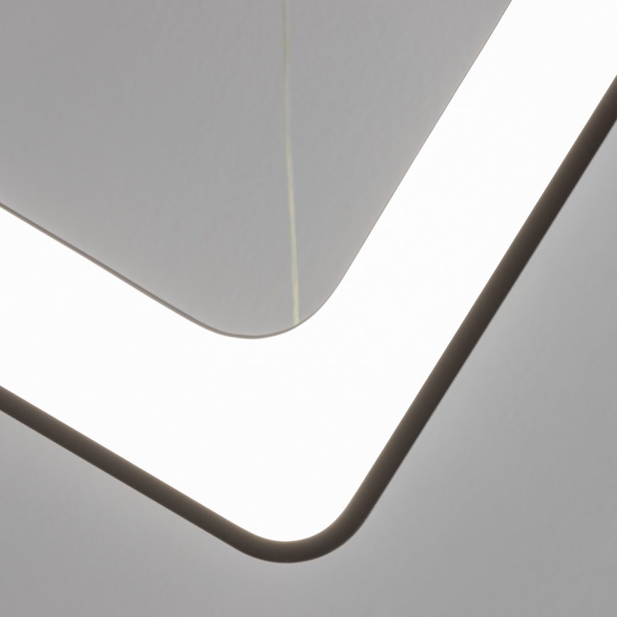 Brilagi - Ρυθμιζόμενο LED κρεμαστό φωτιστικό με σύρμα FALCON II LED/125W/230V 3000-6500K 60x60 cm μαύρο + τηλεχειριστήριο