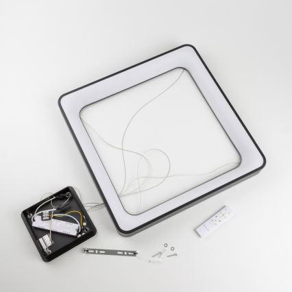 Brilagi - Ρυθμιζόμενο LED κρεμαστό φωτιστικό με σύρμα FALCON II LED/125W/230V 3000-6500K 60x60 cm μαύρο + τηλεχειριστήριο