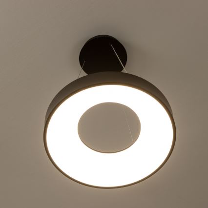 Brilagi - Ρυθμιζόμενο LED κρεμαστό φωτιστικό με καλώδιο FALCON II LED/67W/230V 3000-6500K Ø 40 cm μαύρο + τηλεχειριστήριο