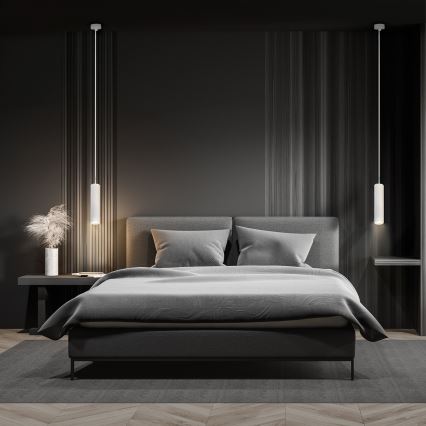 Brilagi - LED RGBW ρυθμιζόμενο κρεμαστό φωτιστικό με καλώδιο SELE 1xGU10/6W/230V 3000K λευκό