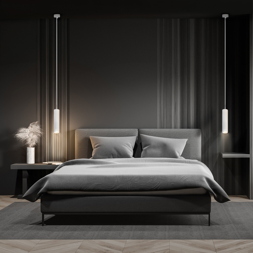 Brilagi - LED RGBW ρυθμιζόμενο κρεμαστό φωτιστικό με καλώδιο SELE 1xGU10/6W/230V 3000K λευκό