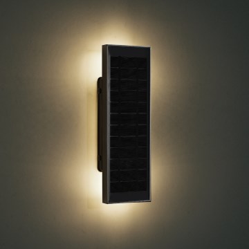 Brilagi - Ρυθμιζόμενο LED ηλιακό φωτιστικό τοίχου SUN LED/2,5W/3,7V 30 cm 2000 mAh IP44