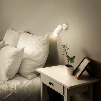 Brilagi - LED RGBW Ρυθμιζόμενο Σποτ SELE 1xGU10/4,8W/230V 3000K λευκό + τηλεχειριστήριο