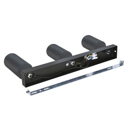 Brilagi - LED RGBW ρυθμιζόμενο σποτ φωτιστικό SELE 3xGU10/4,8W/230V 3000K ανθρακί + τηλεχειριστήριο