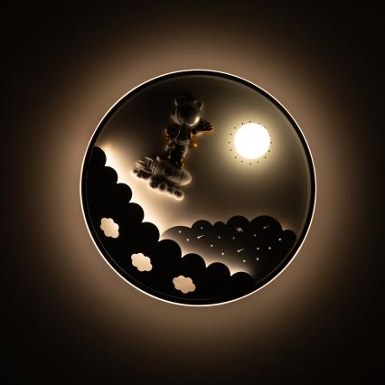 Brilagi - Ρυθμιζόμενο LED παιδικό φωτιστικό οροφής ASTRO LED/68W/230V 3000-6000K Ø 49 cm + τηλεχειριστήριο