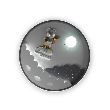 Brilagi - Ρυθμιζόμενο LED παιδικό φωτιστικό οροφής ASTRO LED/68W/230V 3000-6000K Ø 49 cm + τηλεχειριστήριο