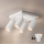 Brilagi - Ρυθμιζόμενο LED RGBW σημειακό φωτιστικό SELE SQUARE 4xGU10/6,5W/230V 2700-6500K λευκό