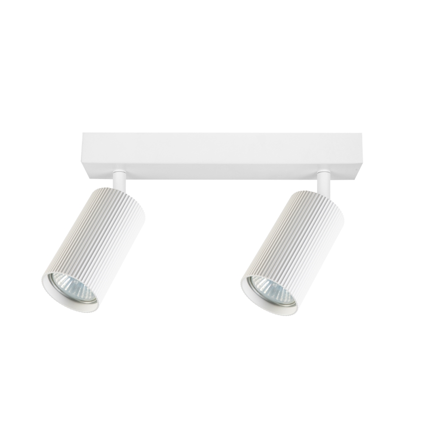 Brilagi - LED RGBW Ρυθμιζόμενο σποτ φωτιστικό SELE MODERN 2xGU10/4,8W/230V 3000K λευκό + τηλεχειριστήριο