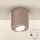 Brilagi - Ρυθμιζόμενο LED RGBW σποτ MIA 1xGU10/4,8W/230V 3000K 84x80 mm μπεζ + τηλεχειριστήριο
