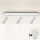 Brilagi - Ρυθμιζόμενο LED RGBW σποτ SELE DIAMANT 3xGU10/4,8W/230V 3000K λευκό + τηλεχειριστήριο