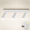 Brilagi - Ρυθμιζόμενο LED RGBW σποτ SELE MODERN 3xGU10/6,5W/230V 2700-6500K Wi-Fi λευκό