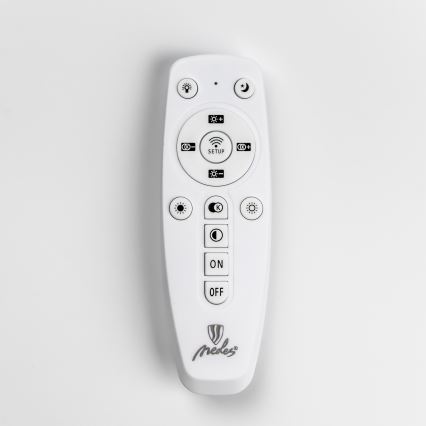 Brilagi - Ρυθμιζόμενο LED επιφανειακό φωτιστικό οροφής ORBITS LED/50W/230V 3000-6500K μαύρο + τηλεχειριστήριο