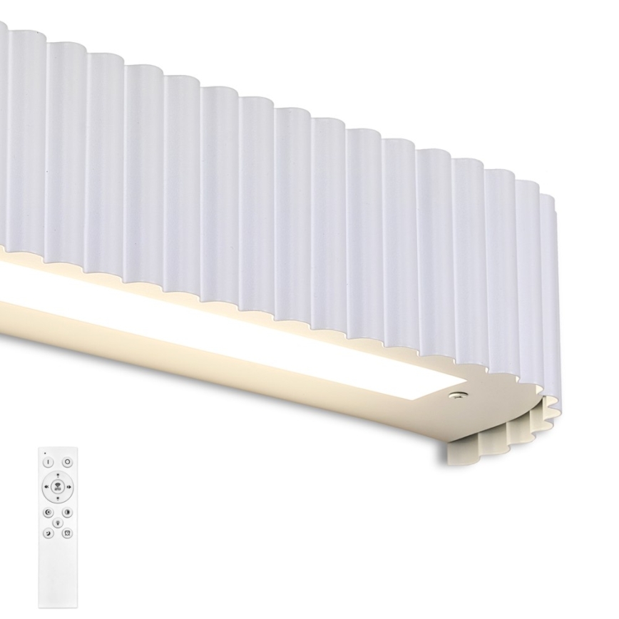 Brilagi - LED ρυθμιζόμενο επιτοίχιο φωτιστικό FALCON MODERN LED/14W/230V 3000-6000K 40 cm λευκό + τηλεχειριστήριο