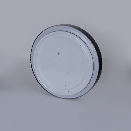Brilagi - Ρυθμιζόμενο LED φωτιστικό οροφής CORVO LED/54W/230V 3000-6000K μαύρο Ø 40 cm + τηλεχειριστήριο