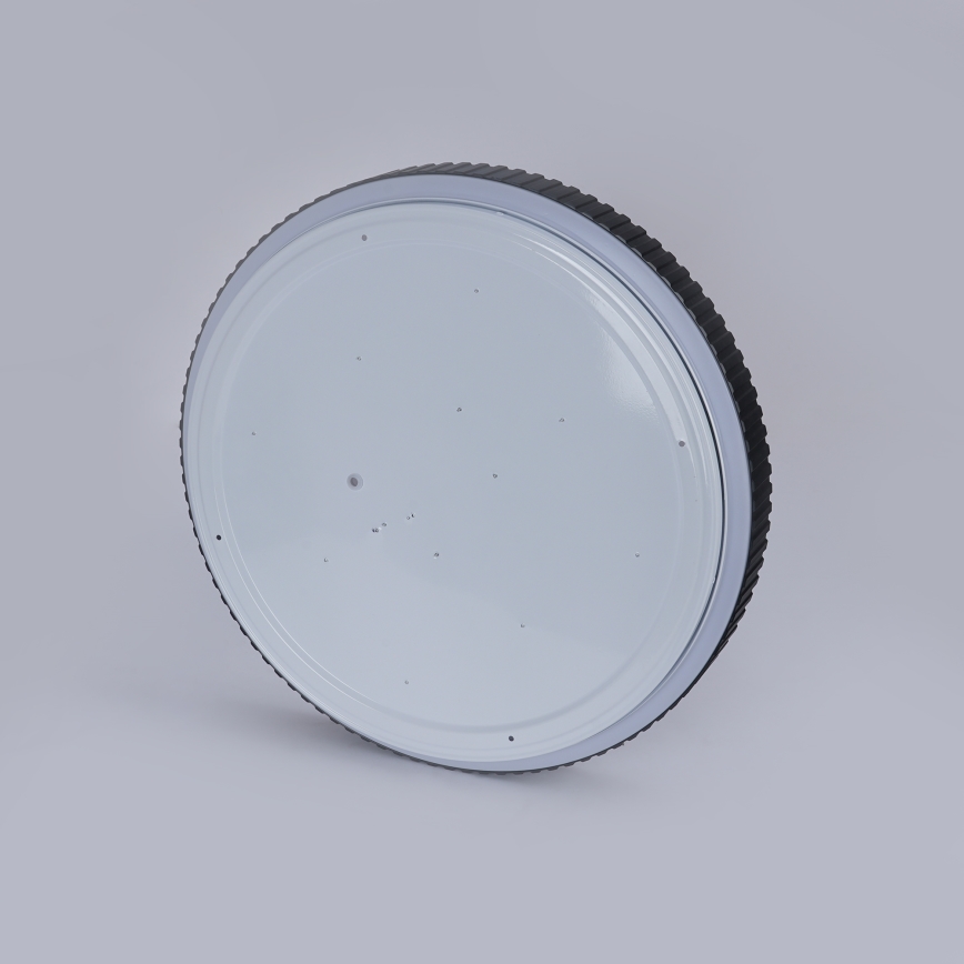 Brilagi - Ρυθμιζόμενο LED φωτιστικό οροφής CORVO LED/72W/230V 3000-6000K μαύρο, διάμ. 50 cm + τηλεχειριστήριο