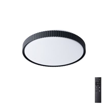Brilagi - Ρυθμιζόμενο φωτιστικό οροφής LED CORVO LED/72W/230V 3000-6000K μαύρο διάμ. 50 cm + τηλεχειριστήριο