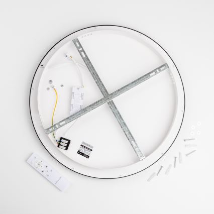 Brilagi - LED ρυθμιζόμενο φωτιστικό οροφής FALCON SLIM LED/42W/230V 3000-6500K Ø 50 cm μαύρο + τηλεχειριστήριο