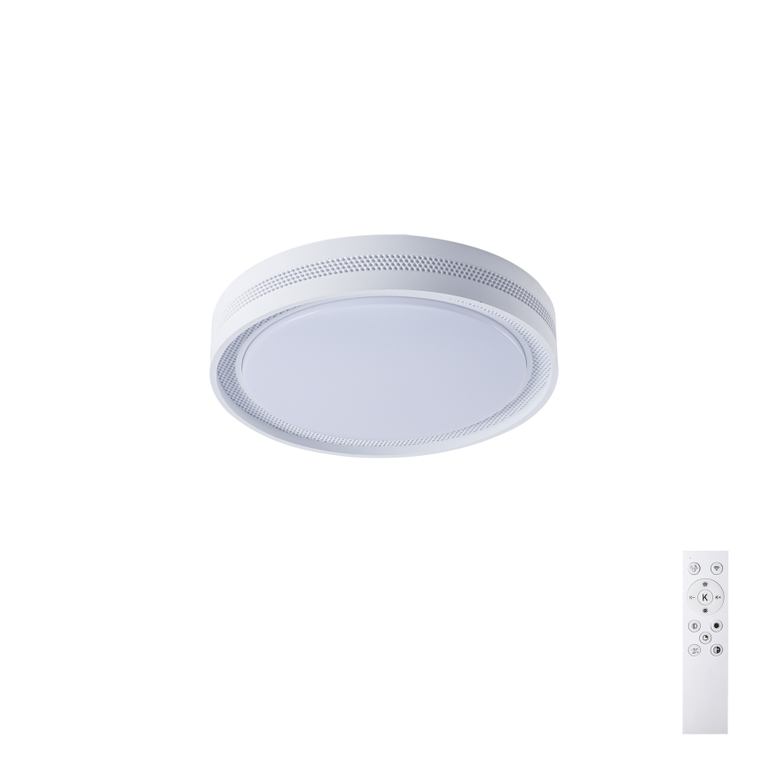 Brilagi - Ρυθμιζόμενο φωτιστικό οροφής LED KREON LED/54W/230V 3000-6000K μαύρο Ø 38 cm + τηλεχειριστήριο
