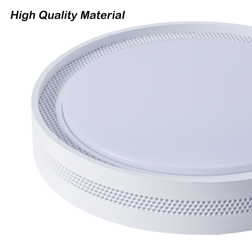 Brilagi - Ρυθμιζόμενο φωτιστικό οροφής LED KREON LED/54W/230V 3000-6000K μαύρο Ø 38 cm + τηλεχειριστήριο