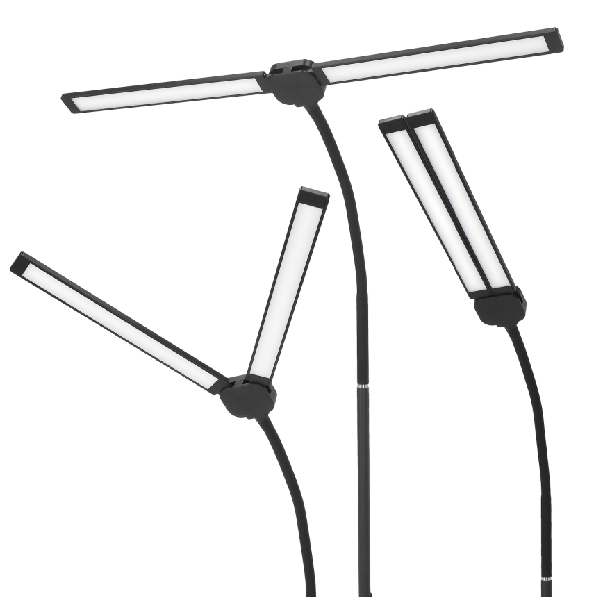 Brilagi - Ρυθμιζόμενο επιτραπέζιο φωτιστικό LED USB VARIO LED/14W/5V 3000-6000K μαύρο