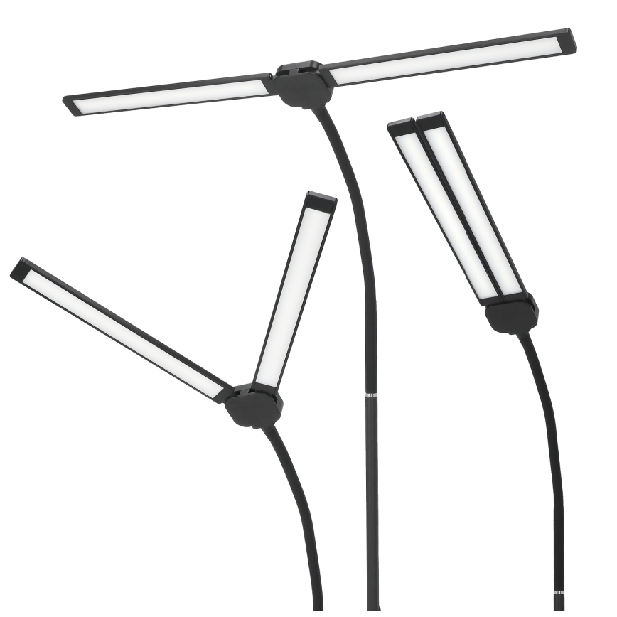 Brilagi - Ρυθμιζόμενο επιτραπέζιο φωτιστικό LED USB VARIO LED/14W/5V 3000-6000K μαύρο