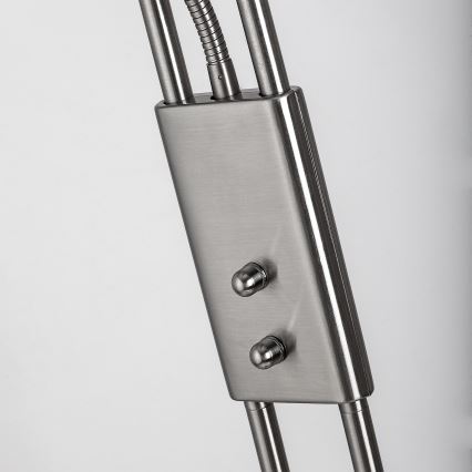 Brilagi - Ρυθμιζόμενη επιδαπέδια λάμπα SCARLETT 1xR7s/230W/230V + 1xG9/40W ματ χρώμιο