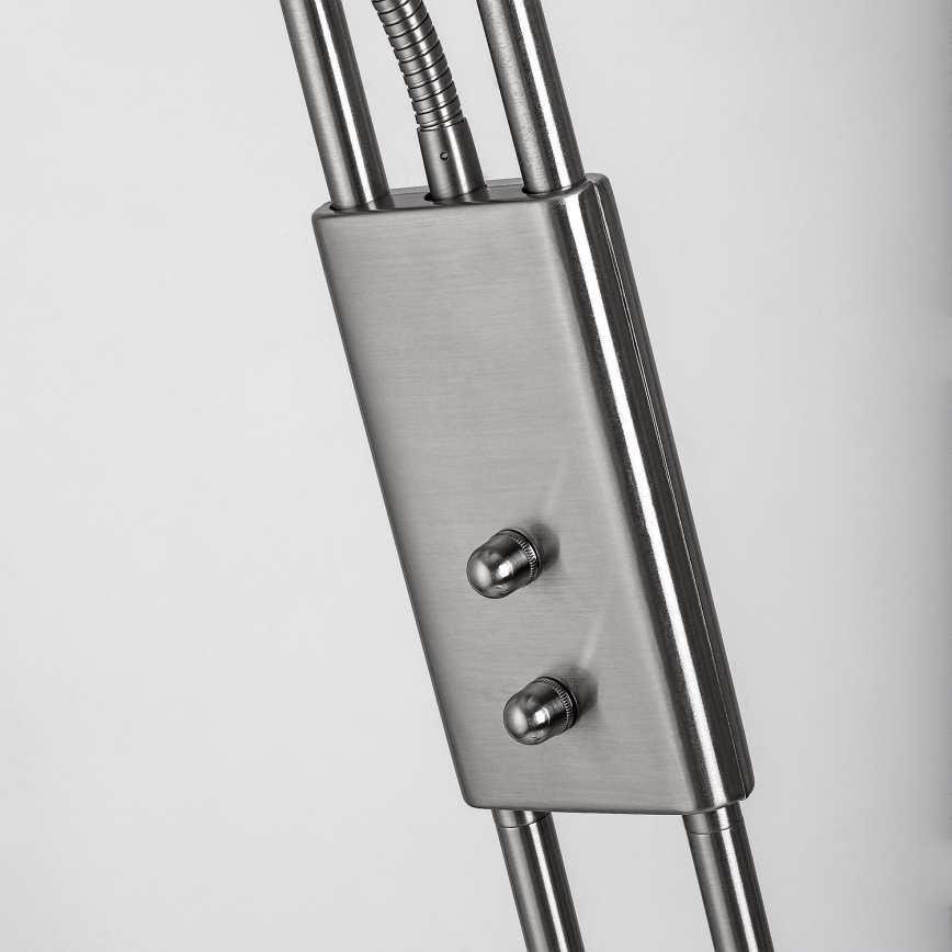 Brilagi - Ρυθμιζόμενη επιδαπέδια λάμπα SCARLETT 1xR7s/230W/230V + 1xG9/40W ματ χρώμιο