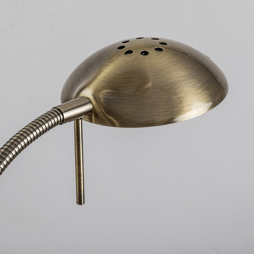 Brilagi - Ρυθμιζόμενο επιδαπέδιο φωτιστικό SCARLETT 1xR7s/230W/230V + 1xG9/40W μπρονζέ