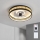 Brilagi - Ρυθμιζόμενος ανεμιστήρας οροφής με LED/34W/230V 50 cm μαύρος/χρυσός + τηλεχειριστήριο