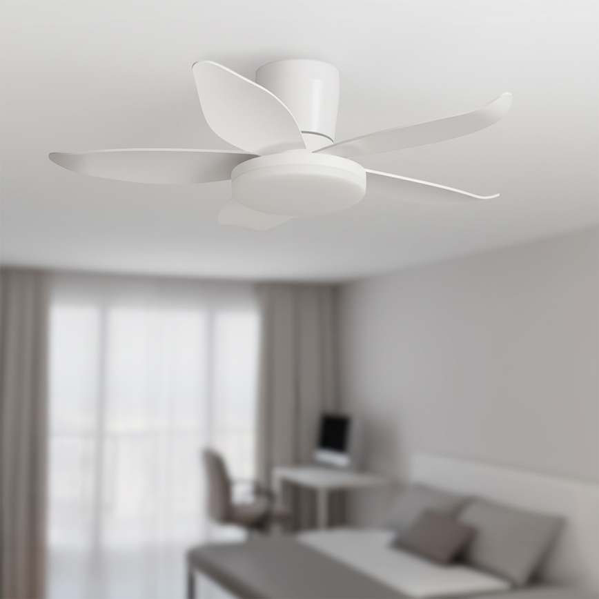 Brilagi - Ρυθμιζόμενος ανεμιστήρας οροφής LED/32W/230V 3000-6500K Ø 95 cm λευκός + τηλεχειριστήριο