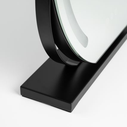 BRILAGI - Ρυθμιζόμενος καθρέφτης για μακιγιάζ CALIFORNIA LED/14W/230V 3000/4000/6500K 44x40 cm μαύρος