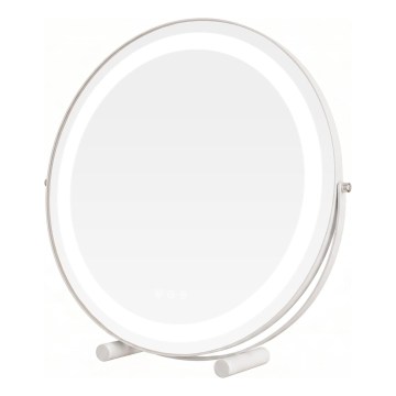 Brilagi - Ρυθμιζόμενος LED καθρέφτης για μακιγιάζ CALIFORNIA LED/17W/230V 3000/4000/6500K Ø 42 cm λευκό