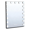 Brilagi - Ρυθμιζόμενος LED καθρέφτης μακιγιάζ HOLLYWOOD LED/15W/230V 3000/4000/6500K 55x70 cm μαύρος