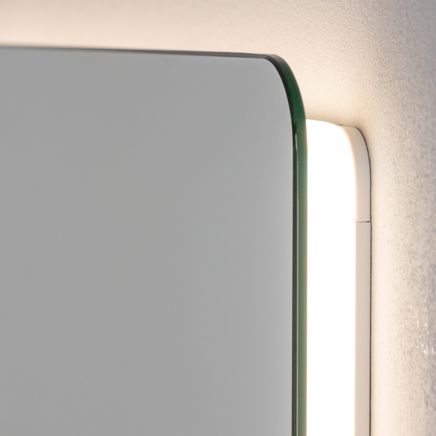 Brilagi - LED θερμαινόμενος καθρέφτης μπάνιου DIANA LED/17W/230V 60x60 cm IP44 CRI 90 ρυθμιζόμενος + CCT