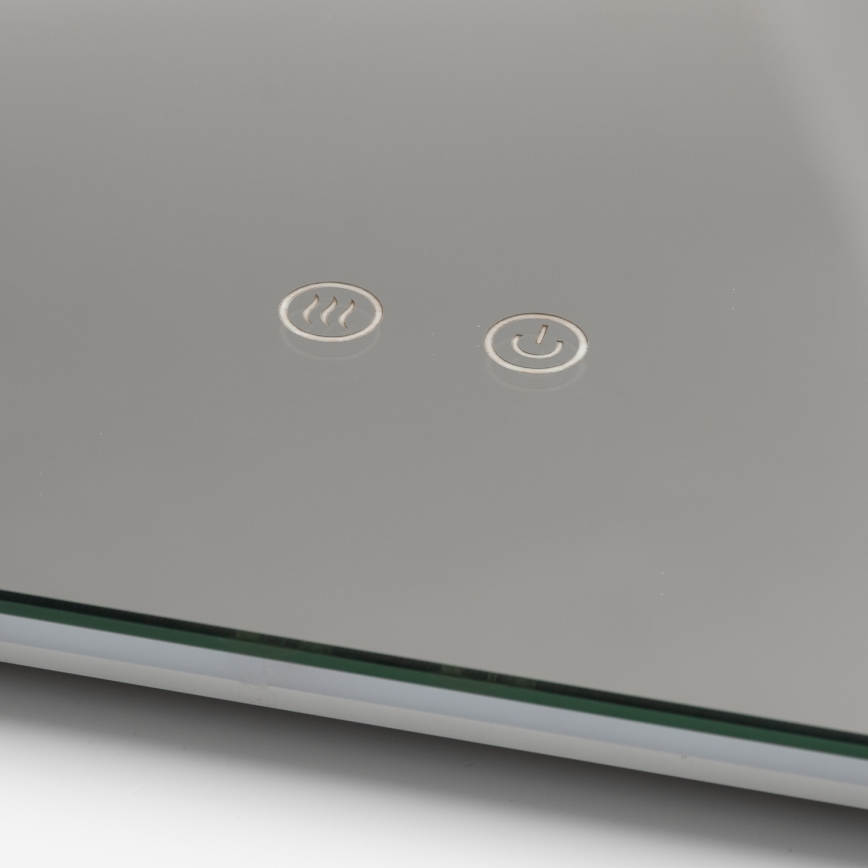 Brilagi - LED θερμαινόμενος καθρέφτης μπάνιου DIANA LED/17W/230V 60x60 cm IP44 CRI 90 ρυθμιζόμενος + CCT