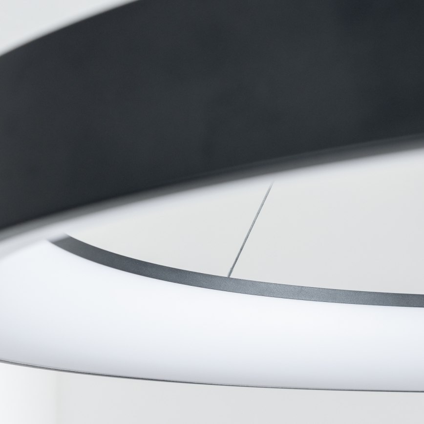 Brilagi - Ρυθμιζόμενο κρεμαστό φωτιστικό LED με καλώδιο FALCON II LED/108W/230V 3000-6500K Ø 80 cm μαύρο + τηλεχειριστήριο