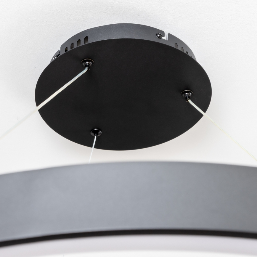 Brilagi - Ρυθμιζόμενο κρεμαστό φωτιστικό LED με καλώδιο FALCON II LED/108W/230V 3000-6500K Ø 80 cm μαύρο + τηλεχειριστήριο