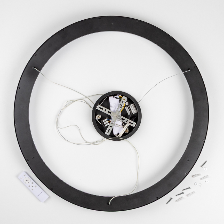 Brilagi - Ρυθμιζόμενο κρεμαστό φωτιστικό LED με καλώδιο FALCON II LED/108W/230V 3000-6500K Ø 80 cm μαύρο + τηλεχειριστήριο