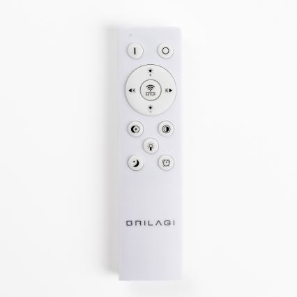 BRILAGI - Ρυθμιζόμενο LED κρεμαστό φωτιστικό σε καλώδιο FALCON II LED/99W/230V 3000-6500K Ø 60 cm μαύρο + τηλεχειριστήριο
