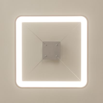 Brilagi - Ρυθμιζόμενο LED κρεμαστό φωτιστικό σε καλώδιο FALCON SLIM LED/50W/230V 3000-6500K 50x50 cm λευκό + τηλεχειριστήριο