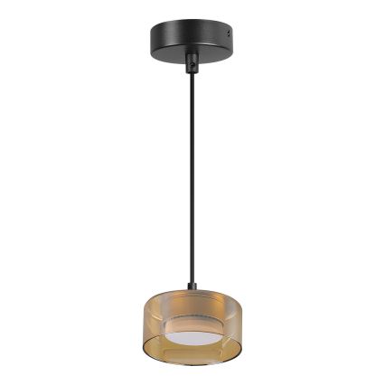 Brilagi - LED RGB+CCT Ρυθμιζόμενο κρεμαστό φωτιστικό σε καλώδιο AURA LUX 1xGX53/14W/230V 2700-6500K Wi-Fi Tuya μαύρο/χρυσό