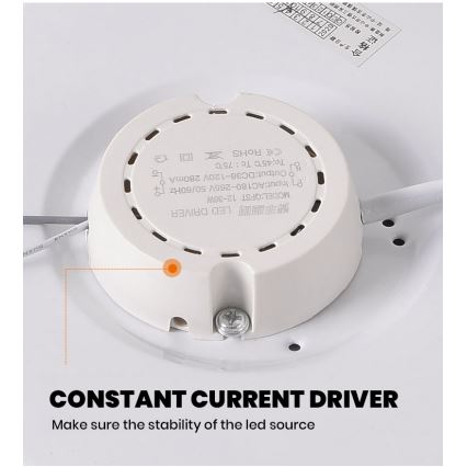 Brilagi - Ρυθμιζόμενο φωτιστικό οροφής LED SMART LED/36W/230V Ø 48 cm 2700-6500K Wi-Fi Tuya + τηλεχειριστήριο