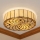 Brilagi - Tiffany βιτρώ φωτιστικό οροφής, εκρού, 3xE27/60W/230V, Ø 40 cm