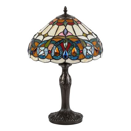 Brilagi - Tiffany βιτρώ επιτραπέζιο φωτιστικό LUISA 1xE27/40W/230V