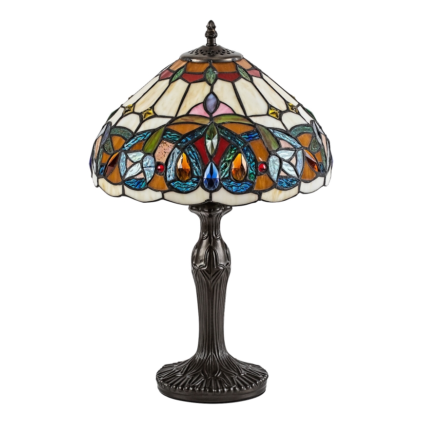 Brilagi - Tiffany βιτρώ επιτραπέζιο φωτιστικό LUISA 1xE27/40W/230V