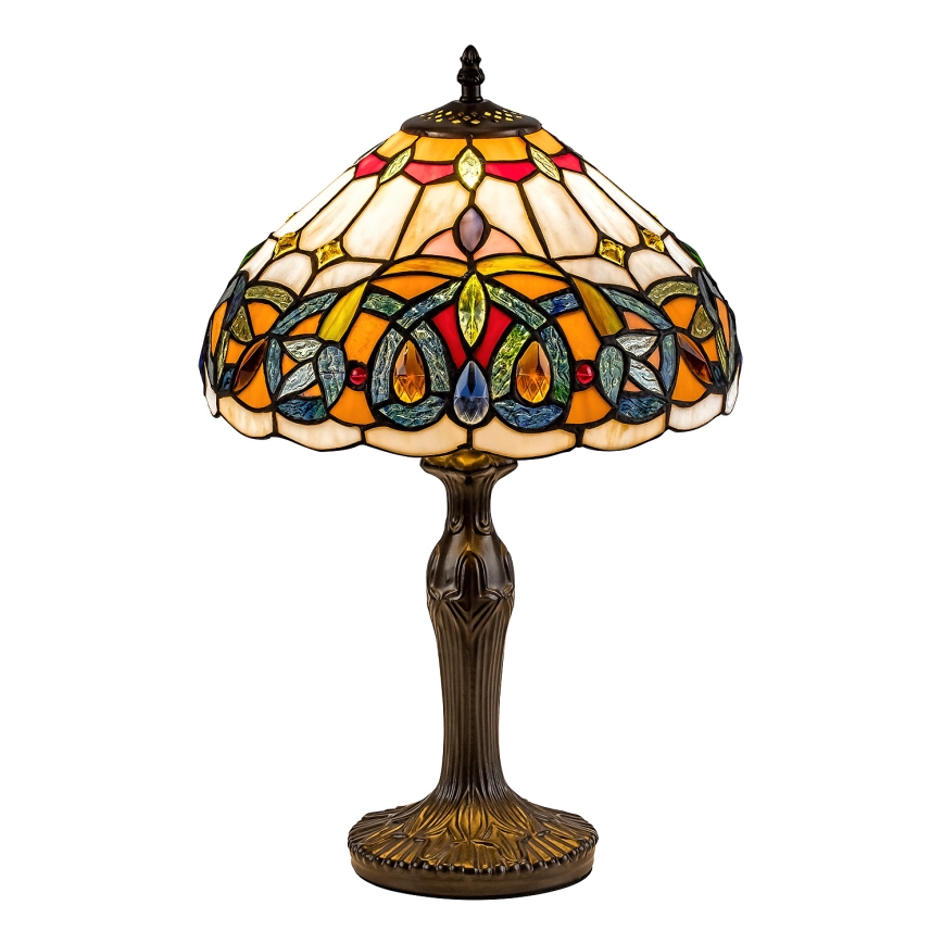 Brilagi - Tiffany βιτρώ επιτραπέζιο φωτιστικό LUISA 1xE27/40W/230V