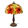 Brilagi - Tiffany βιτρώ επιτραπέζιο φωτιστικό SUNFLOWER 2xE27/60W/230V