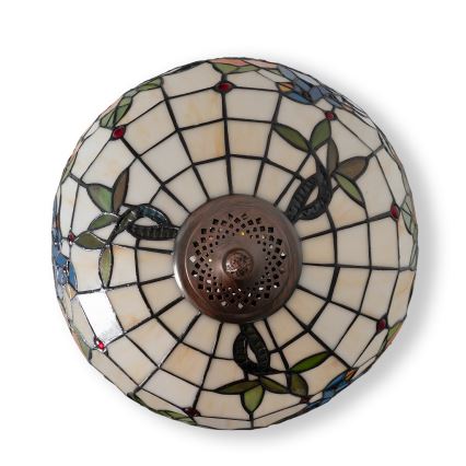 Brilagi - Tiffany βιτρό επιτραπέζιο φωτιστικό JUNGLE 2xE27/60W/230V