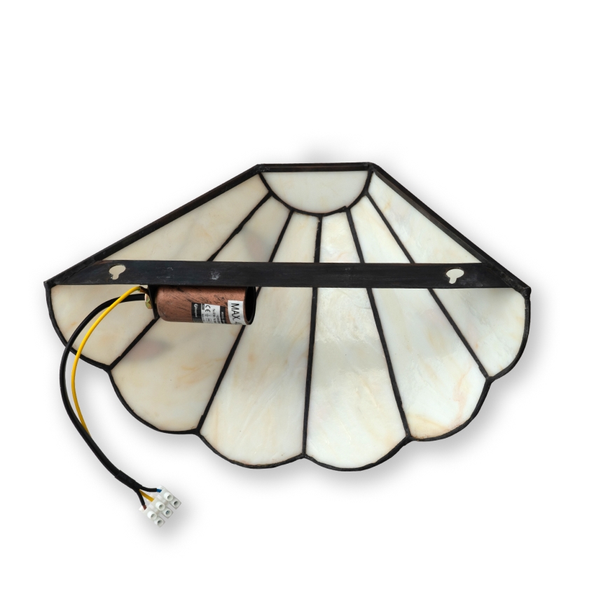 Brilagi - Tiffany βιτρό επιτοίχιο φωτιστικό FOLIA 1xE14/40W/230V